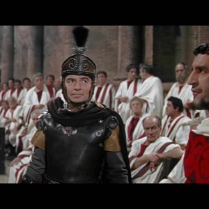 The Fall of the Roman Empire (1964) --- Senate scene